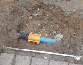 红旗水管漏水检测的情况